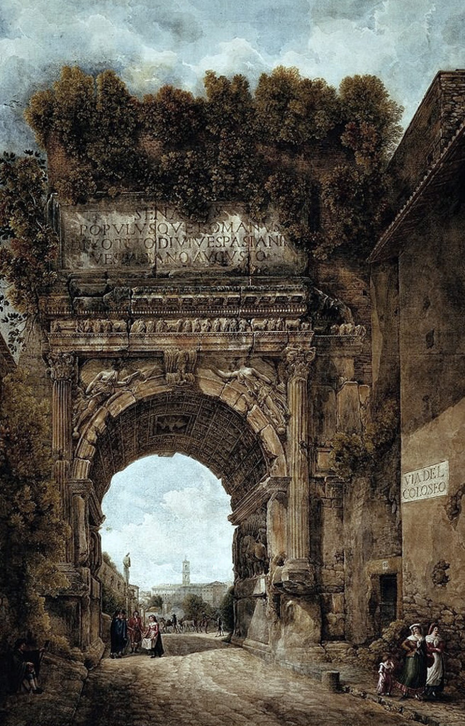 Arco di tito restauro valadier